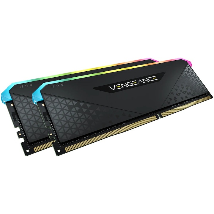 Memorii Corsair RGB 2x8GB DDR4 3200Mhz CMG16GX4M2E3200C16