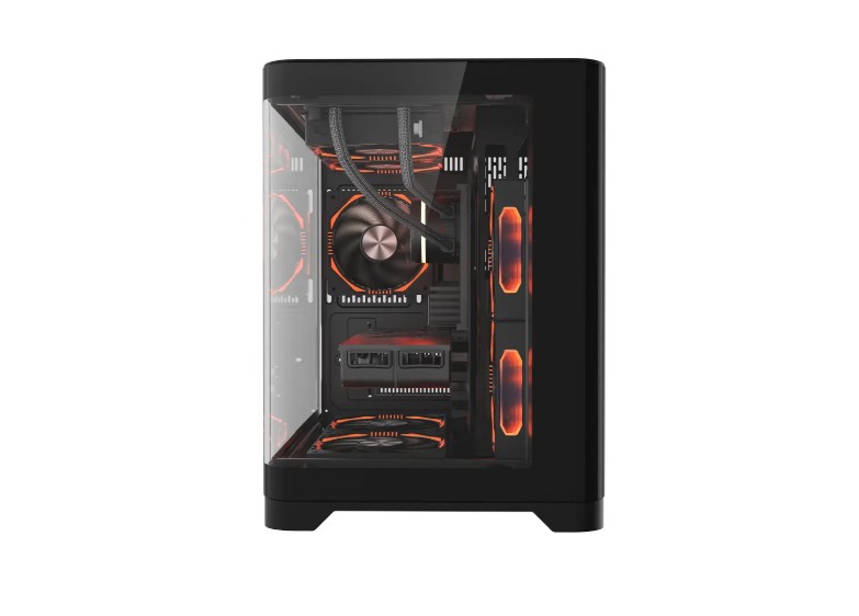 LuxuryCUBE PC GAMING PROLIGHT® AMD Ryzen 5 9600X, 16GB RAM DDR5, 1TBSSD, Nvidia RTX 5060TI 16Gb,Wifi+BT,Lichid, preinstalare Windows 11 Home/Pro