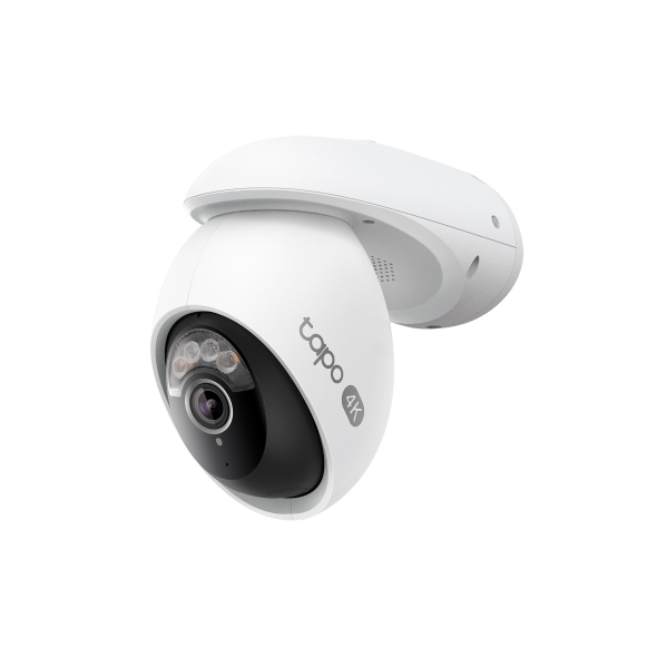 Camera Supraveghere Smart WiFi TP-Link Tapo C560WS Outdoor, Pan/Tilt 360°, 8MP 4K, AI Face Recognition, WiFi 6, Color Night Vision, IP66