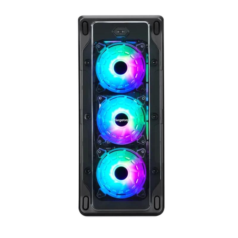 Sistem Desktop PC GAMING PROLIGHT® Procesor AMD Ryzen 5 9600X 5.4GHz, 16GB RAM DDR5, 1TB SSD, VIDEO Radeon RX 9060XT 16GB, Wifi+Bluetooth onboard, preinstalare Win11 Home/Pro, Racire Lichid